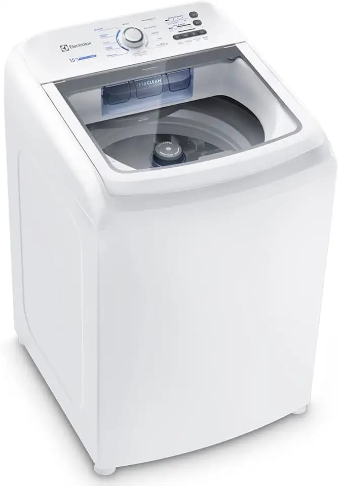 Máquina de lavar Electrolux 15kg Essential Care LED15 com cesto inox