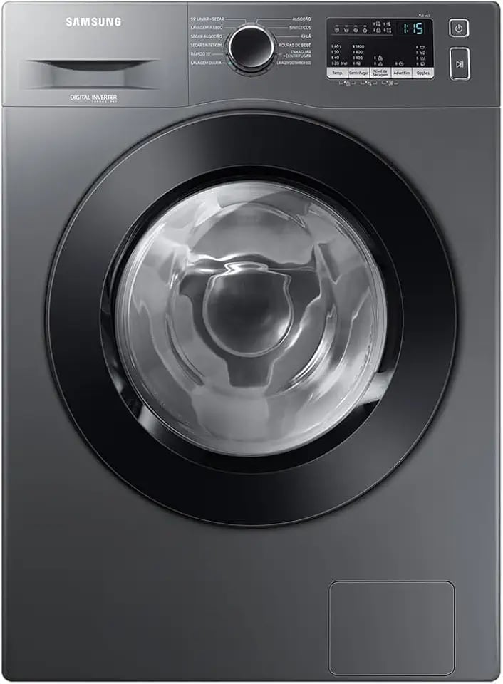 Lava e seca Samsung WD11M Digital Inverter inox 11kg