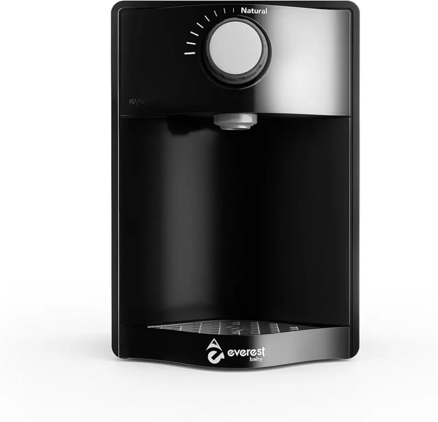 Purificador de água Soft Baby preto sem refrigeração