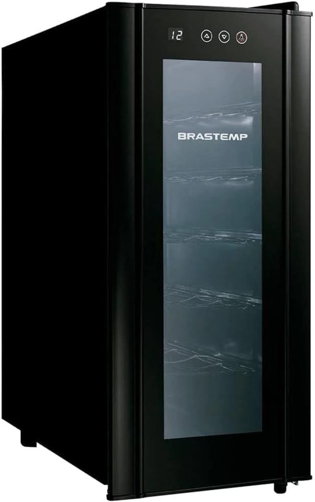 Adega Brastemp BZC12BE de 12 garrafas com painel touch 220V