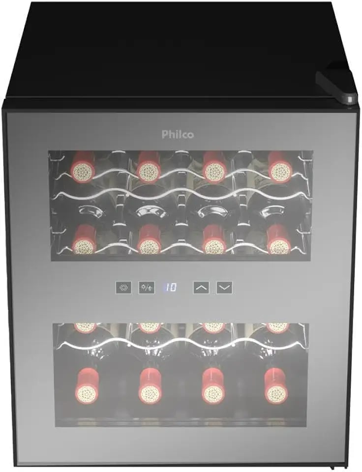 Adega de vinhos Philco PAD16E de 16 garrafas bivolt