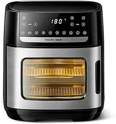 Airfryer Forno Philips Walita Série 5000 12 litros preta AI551