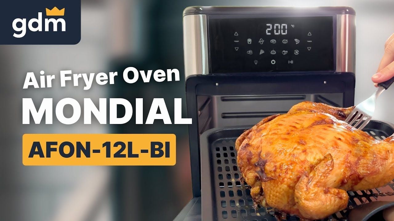 Vídeo review da Mondial Air Fryer Oven 12L