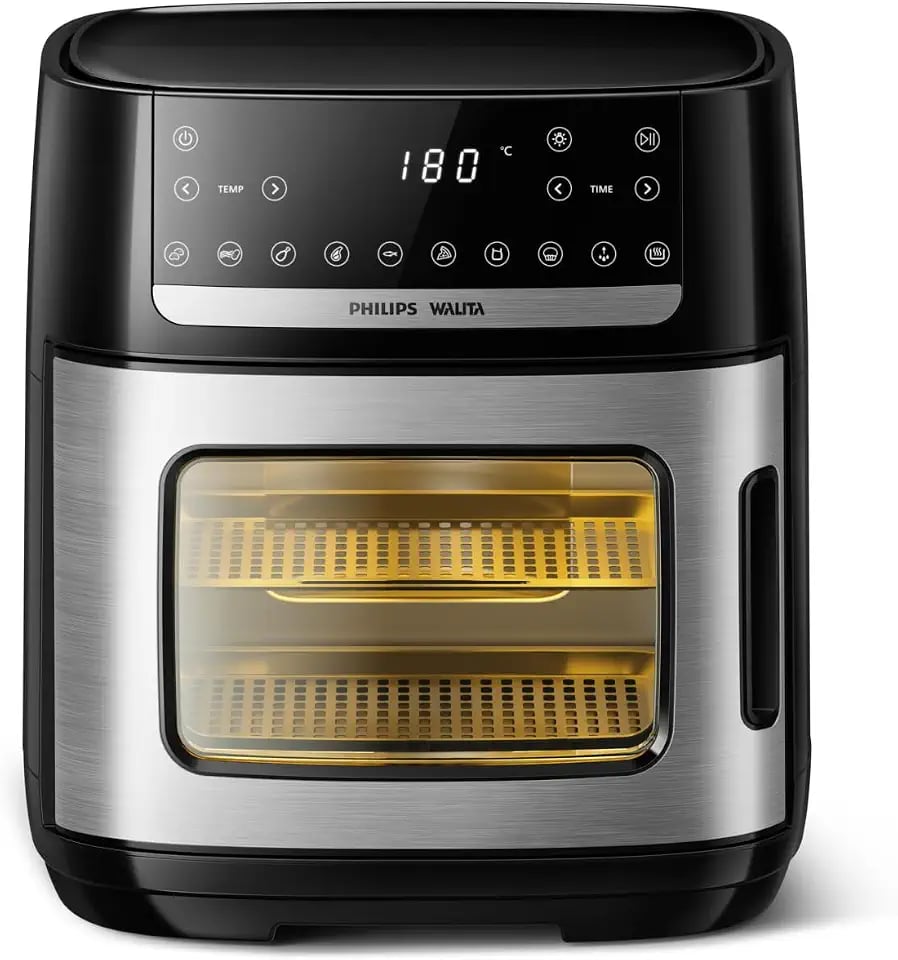 Philips Walita Airfryer Forno Série 5000 de 12 litros com tela touch