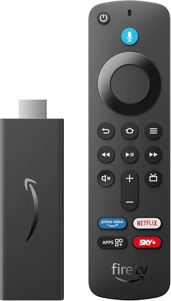 Fire TV Stick HD com controle remoto por voz com Alexa