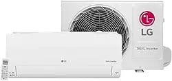Ar-condicionado split LG Dual Inverter Voice +AI de 12.000 BTUs quente e frio