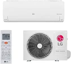 Ar-condicionado split hi wall LG Dual Inverter Voice 12.000 BTUs frio 220V