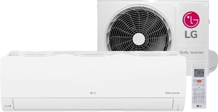 Ar-condicionado LG Dual Inverter Compact +AI 12000 BTU frio