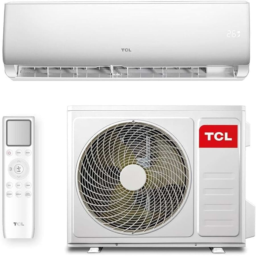 Ar-condicionado split convencional TCL 18000 BTUs quente e frio MOD 01