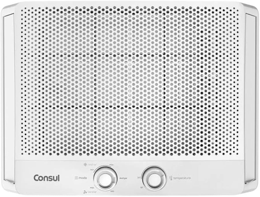 Ar-condicionado de janela Consul CCB07GB 7500 BTUs frio mecânico branco