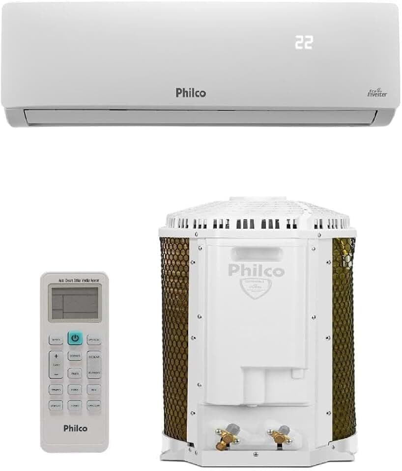 Ar-condicionado split Philco Hi Wall Inverter 12000 BTU/h frio 220V