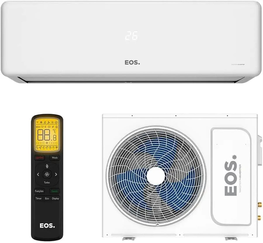 Ar condicionado split inverter EOS Master 30000 BTUs quente e frio