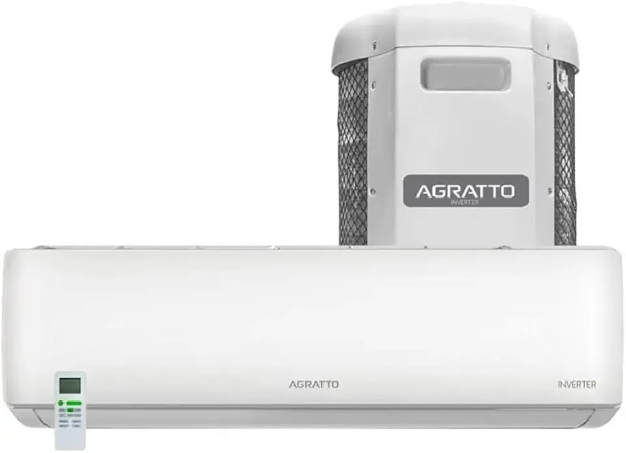 Ar condicionado split inverter Agratto Zen Top 9000 BTUs frio