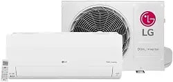 Ar-condicionado split LG Dual Inverter Voice mais AI 12000 BTUs quente e frio