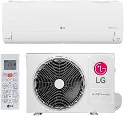 Ar-condicionado split LG Inverter Smart Voice AI 9000 BTUs para quarto