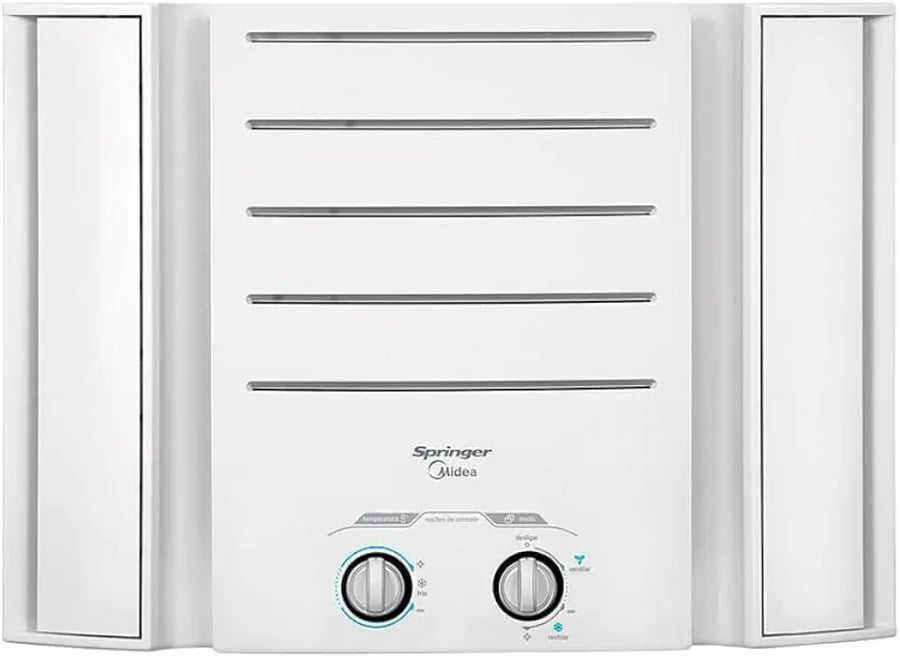 Ar-condicionado de janela Springer Midea mecânico frio 10000 BTU/h 220V