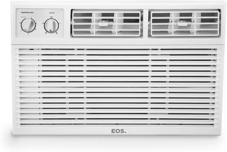 Ar-condicionado de janela EOS 7500 BTUs só frio EAJ7500F 110V