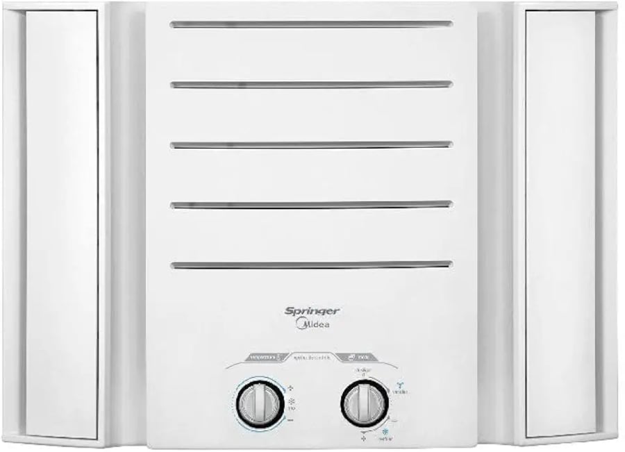 Ar-condicionado de janela Springer Midea mecânico frio 7.500 BTU/h 220V
