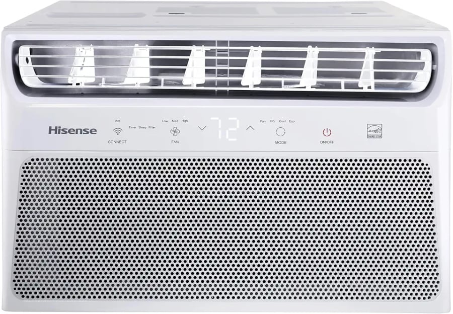 Ar-condicionado de janela Hisense eletrônico Wi-Fi 10.000 BTUs frio 127V