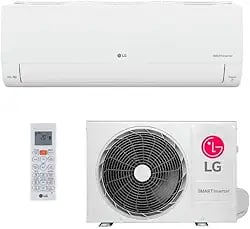 Ar-condicionado split Smart Inverter hi wall LG com IA 12.000 BTUs frio 220V