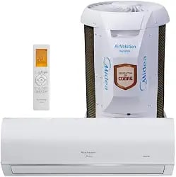 Ar-condicionado Midea AirVolution 12.000 Btu quente e frio