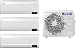 Ar-condicionado Samsung Tri-Split WindFree 24.000 BTUs com três evaporadoras e WiFi