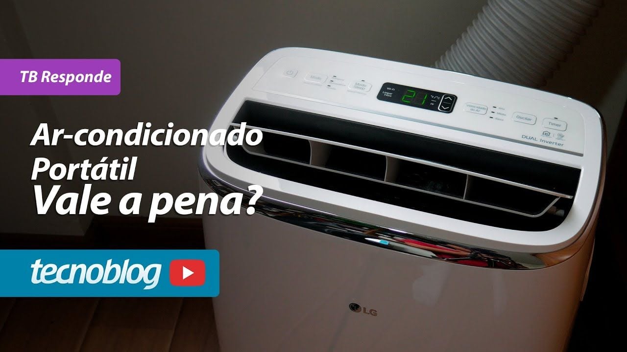 Vídeo sobre ar-condicionado portátil vale a pena