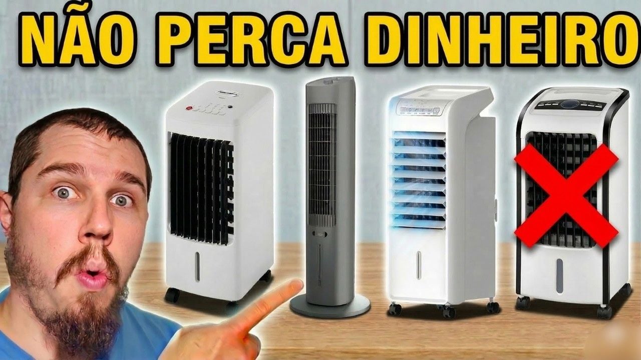 Vídeo com os melhores climatizadores de ar frio de 2026