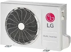 Ar-condicionado split LG Dual Inverter Voice mais AI 9000 BTUs quente e frio