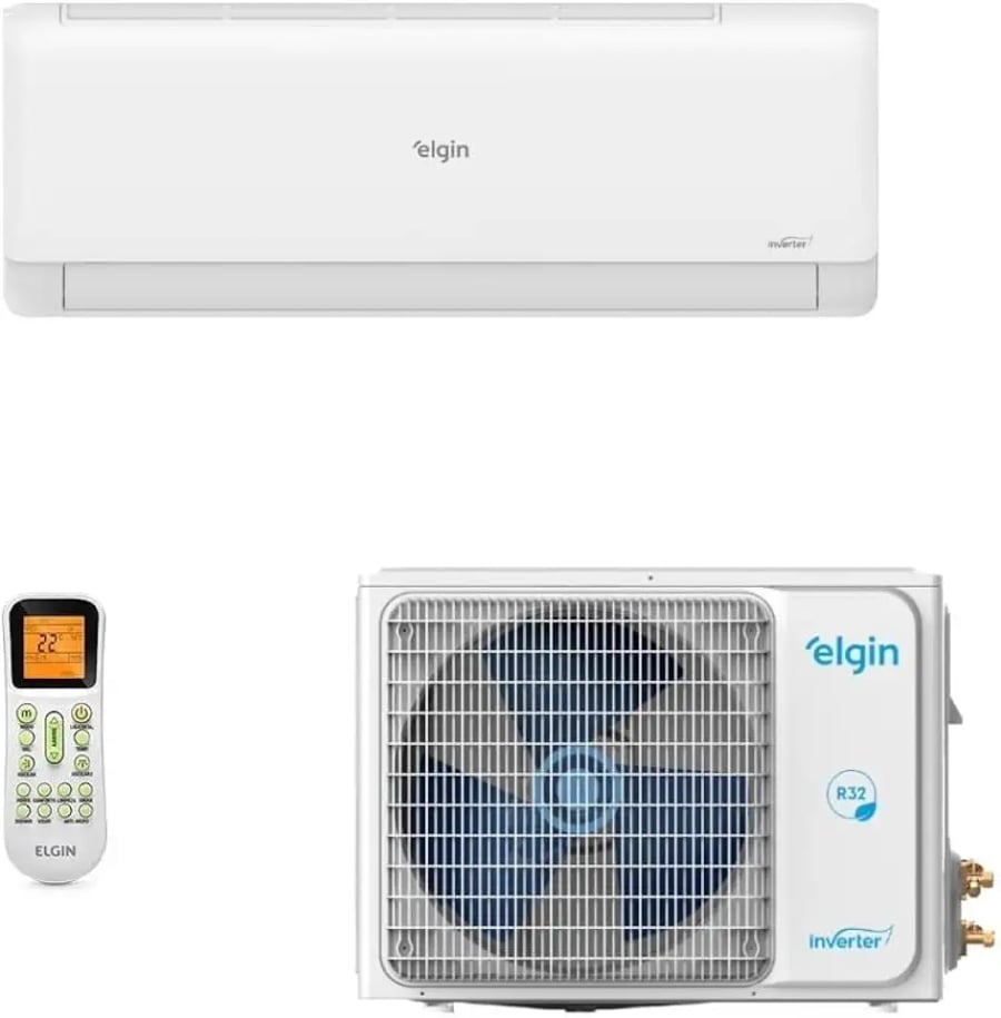 Ar-condicionado split Elgin Eco Inverter II 12000 BTUs frio com Wi-Fi