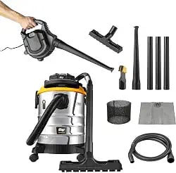 Aspirador de pó e água WAP GTW INOX 25 de 2000W e 25 litros em inox