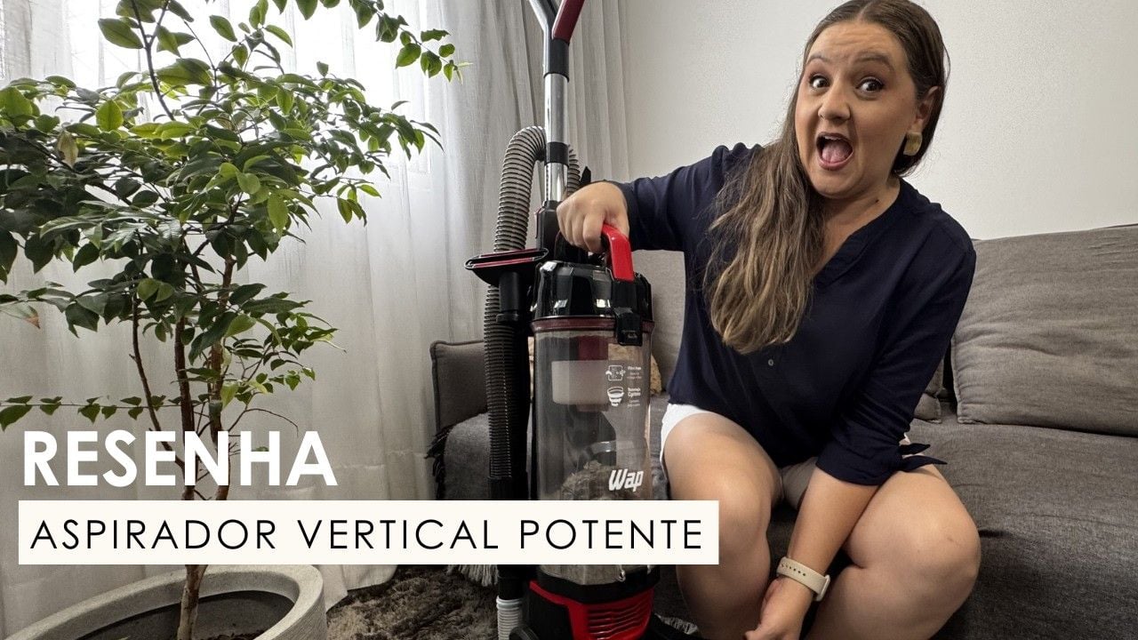 Review do aspirador WAP Power Speed 2000W em vídeo