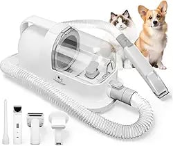 Aspirador de pelos para pets 350W com cinco ferramentas e reservatório de 1400 mL
